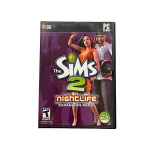 The Sims 2 Nightlife Expansion Pack PC CD-ROM